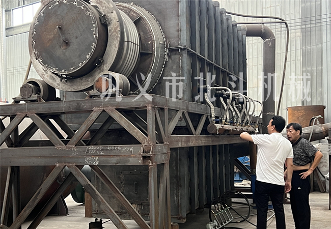 生產現場更加直觀地展示環保炭化爐